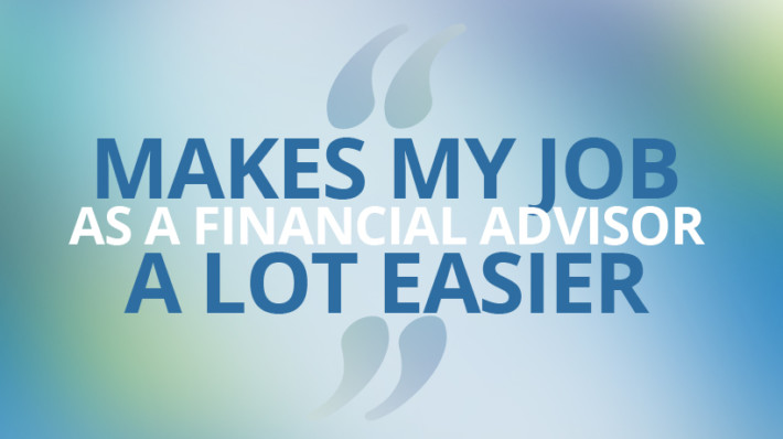 Makes Financial Advisor Job Easier
