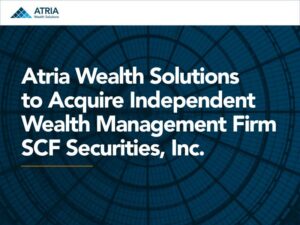 Atria Acquires SCF Securities